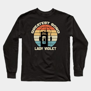 Lady Violet Long Sleeve T-Shirt